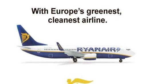 Ryanair Facebook-Seite