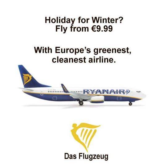 Ryanair Facebook-Seite