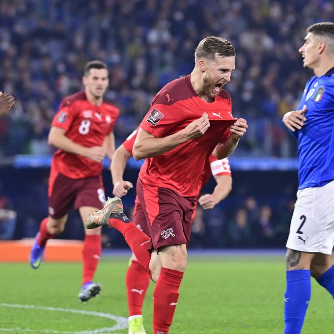 Italiener verschiessen Penalty: Schweiz holt in Rom ein 1:1-Remis