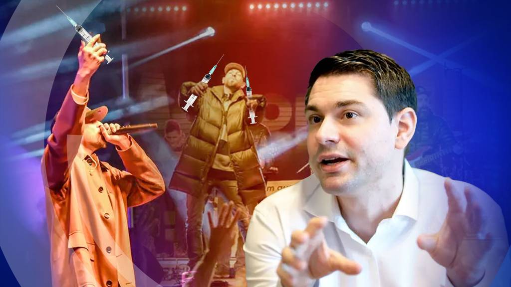 Live-Konzerte während der Impfwoche kamen nicht bei allen gut an 