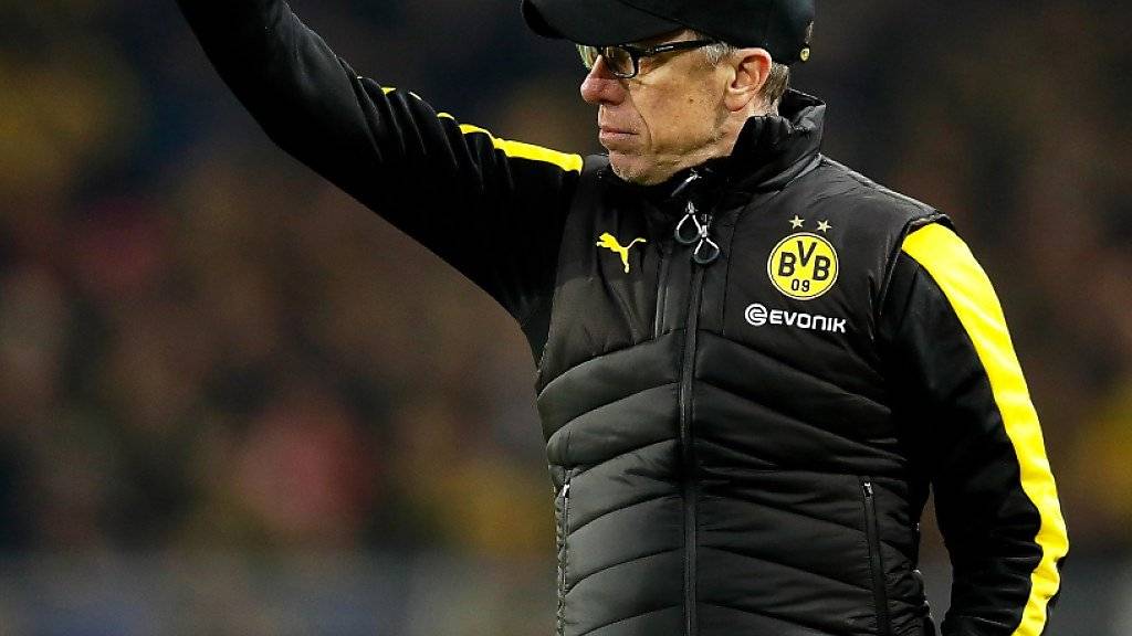 Peter Stöger erlebt mit Dortmund einen erfolgreichen Einstand