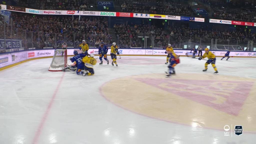 Zug feiert ersten Sieg in der Playoff-Serie gegen Davos