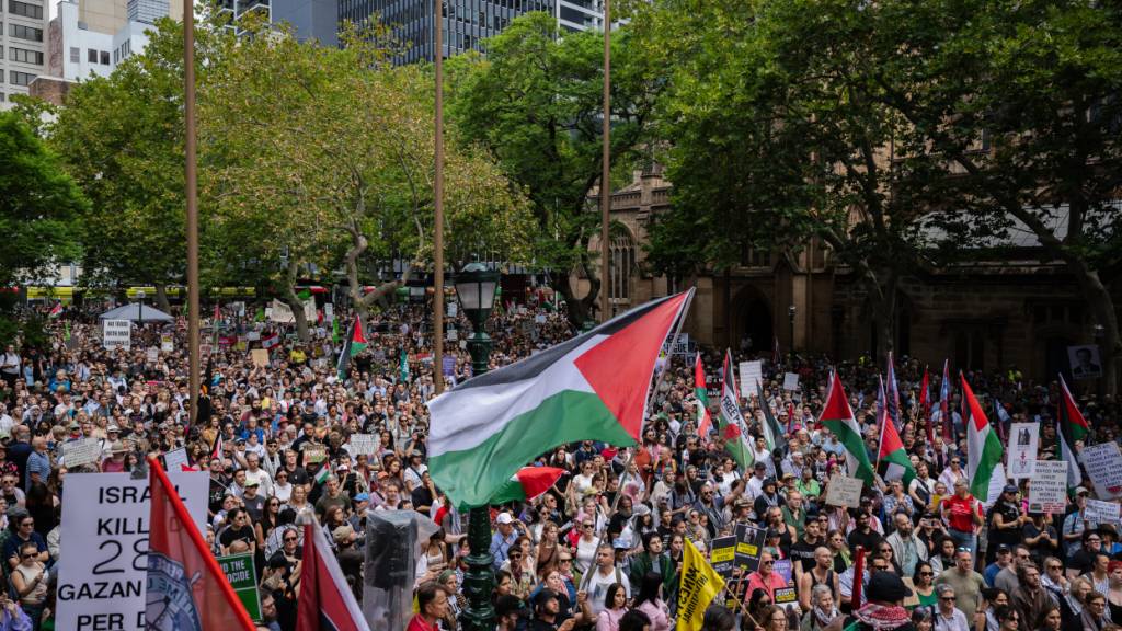 Proteste in Australien gegen Israels Präsident eskalieren