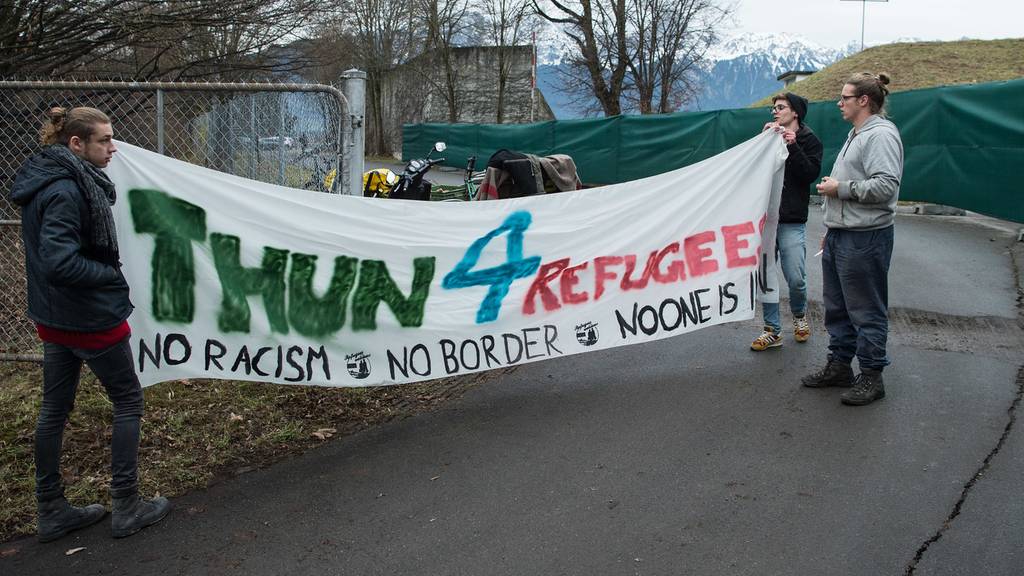 Temporäre Asylunterkunft auf Waffenplatz in Thun wird verlängert