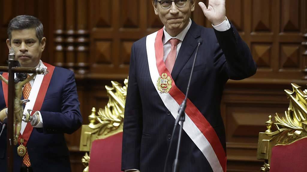 Er ist der neue Präsident von Peru: Martin Vizcarra.