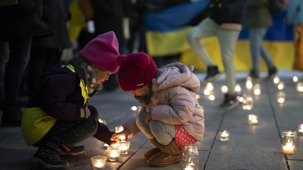 Die Schweiz geht für die Ukraine und den Frieden auf die Strassen