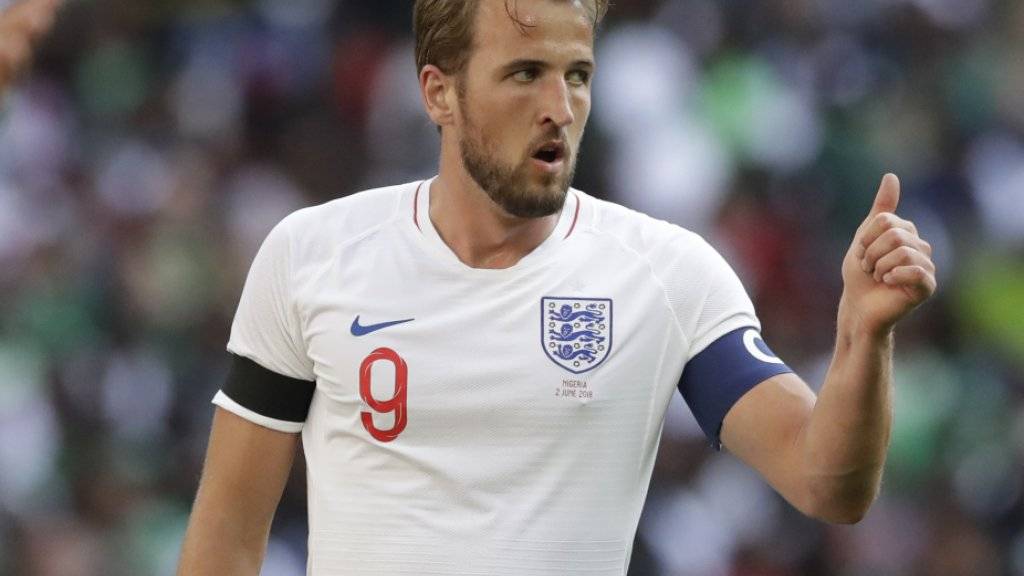 Englands Teamcaptain Harry Kane bindet sich bis 2024 an Tottenham Hotspur