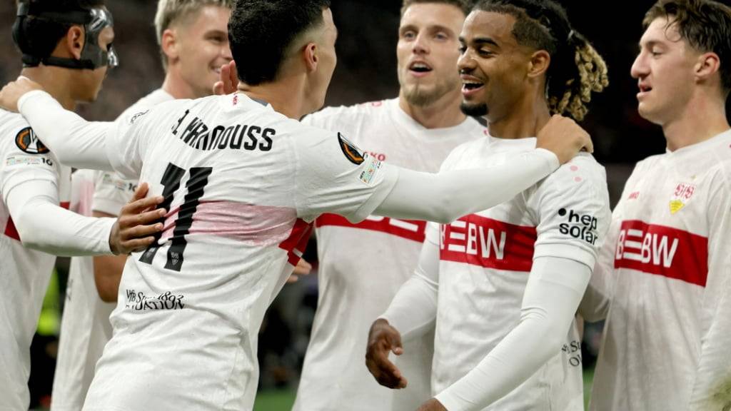Der VfB Stuttgart feiert einen 2:1-Sieg gegen Celtic Vigo