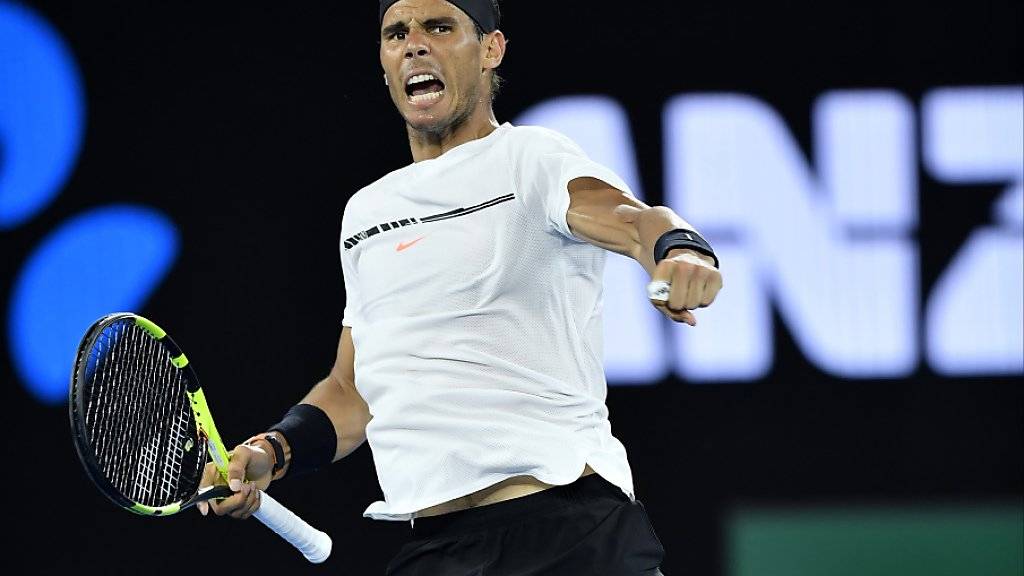 Starker Auftritt: Rafael Nadal am Australian Open