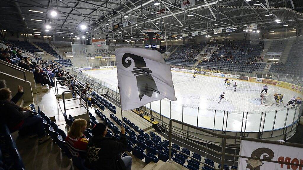 Der EHC Basel erhält nach dem Sieg in Visp in den Playoff-Viertelfinals der Swiss League mindestens noch ein weiteres Heimspiel. (Archivbild)