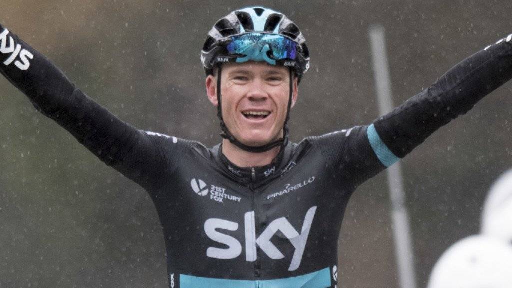 Der Brite Chris Froome sichert sich zum dritten Mal nach 2013 und 2015 den Gesamtsieg im Critérium du Dauphiné