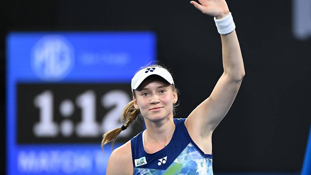 Jelena Rybakina gewinnt den Final in Brisbane gegen Aryna Sabalenka in beeindruckender Manier und nur 73 Minuten