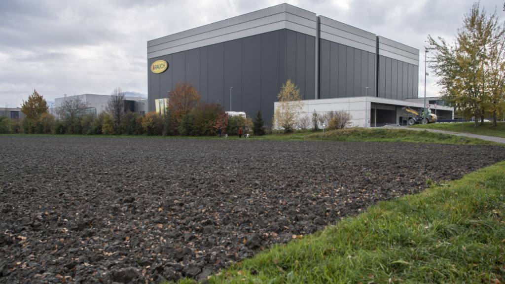 Gebäude der Rauch Trading AG in Widnau SG. Dort wird ein grosser Teil der Red Bull Getränkedosen abgefüllt. Ein weiterer Standort von Rauch befindet sich im vorarlbergischen Nüziders. (Archivbild)