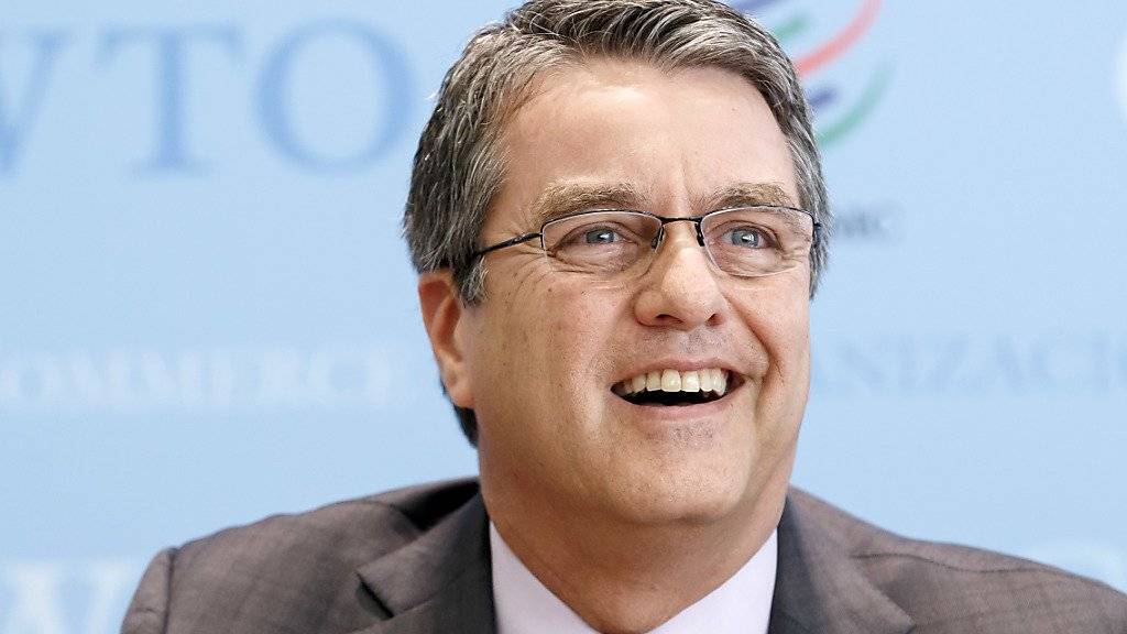 Startet mit Rückenwind in zweite Amtszeit: WTO-Generaldirektor Roberto Azevedo bei der Medienkonferenz zum Inkrafttreten des Abkommens über Handelserleichterungen - einem langersehnten Erfolg für die Welthandelsorganisation.