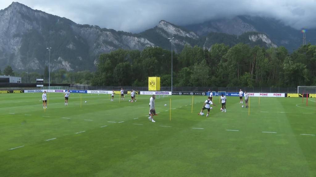 Topstars in der Ostschweiz: Der BVB trainiert in Bad Ragaz