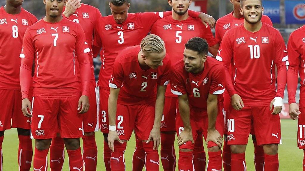 Das Schweizer U21-Nationalteam strebt am Samstagabend gegen England einen Sieg an