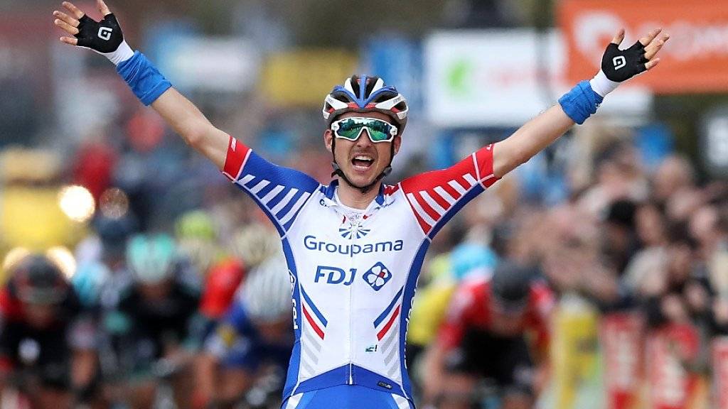 Der Franzose Rudy Molard sicherte sich bei Paris-Nizza seinen ersten Etappensieg auf der World Tour.
