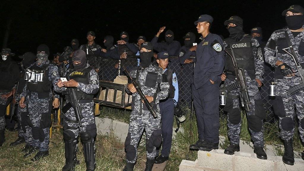 Polizisten in Honduras verweigern den Dienst: Sie wollen in der Wahlkrise nicht gegen Demonstranten vorgehen.