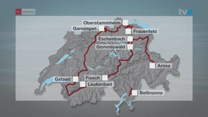 Ostschweiz ist ideal für die Tour de Suisse