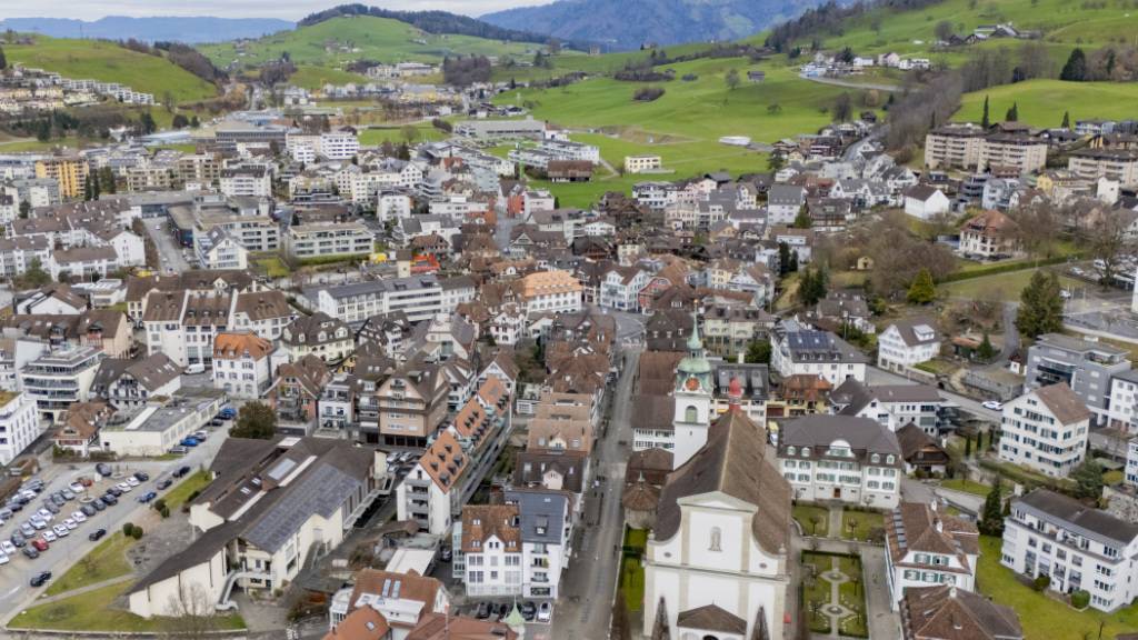 Das Zentrum von Küssnacht wird neu gestaltet. (Archivaufnahme)
