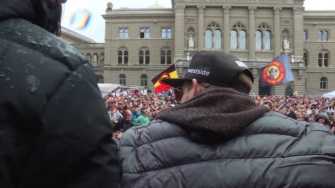 SCB-Feier auf dem Bundesplatz