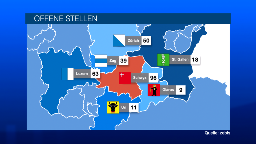 96 offene Stellen auf dem Onlineportal für Lehrpersonen «zebis»: Der Lehrermangel im Kanton Schwyz ist akut. 