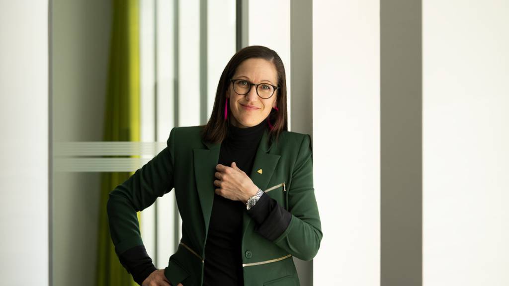 Fraktionspräsidentin Nora Saratz Cazin will als erstes GLP-Mitglied in die Bündner Regierung einziehen. (Archivbild)