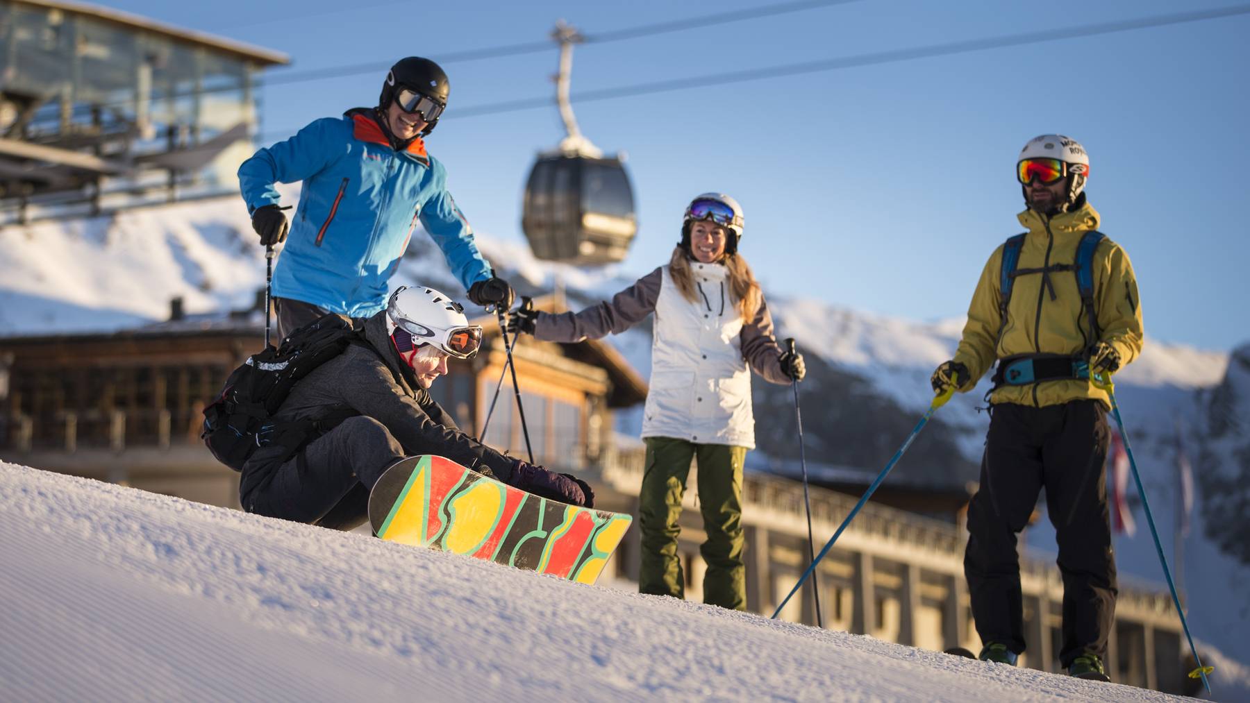 Der Saisonstart der Skigebiete im FM1-Land lief erfreulich.