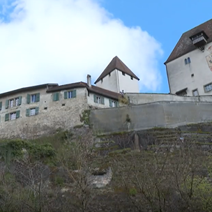 Sanierung im Schloss Burgdorf: Laser beseitigt Brandschäden