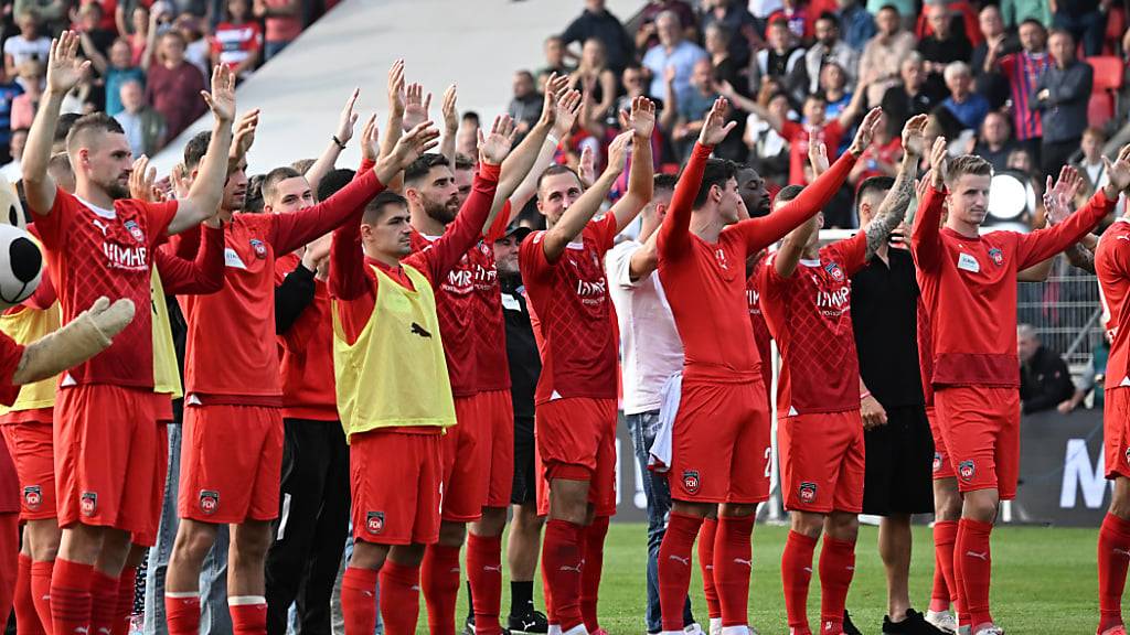 Die Spieler von Heidenheim konnten sich wieder einmal feiern lassen