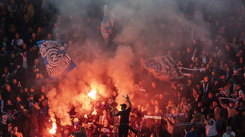 Teile der FCZ-Fans sorgten im Derby gegen die Grasshoppers mit Pyro-Material für einen Eklat