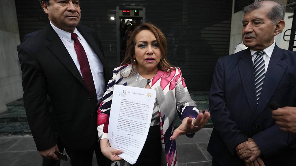 Nach der Präsidentenwahl in Guatemala eskaliert der Konflikt zwischen den verschiedenen Institutionen des mittelamerikanischen Landes immer mehr. Foto: Moises Castillo/AP/dpa