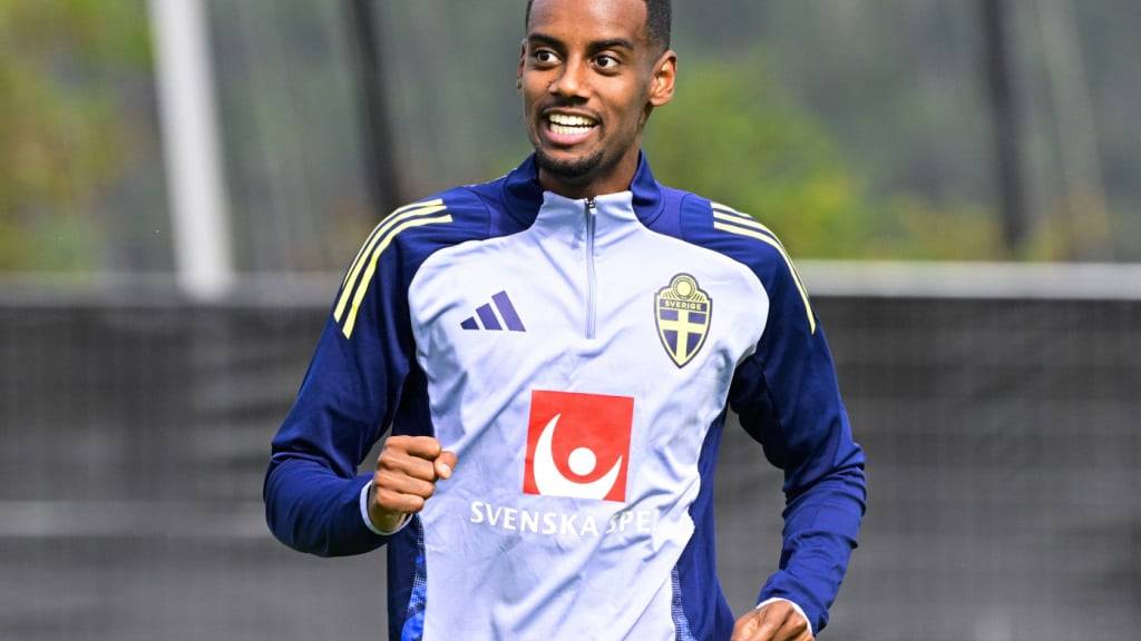 Alexander Isak ist Teil der schwedischen Nationalmannschaft