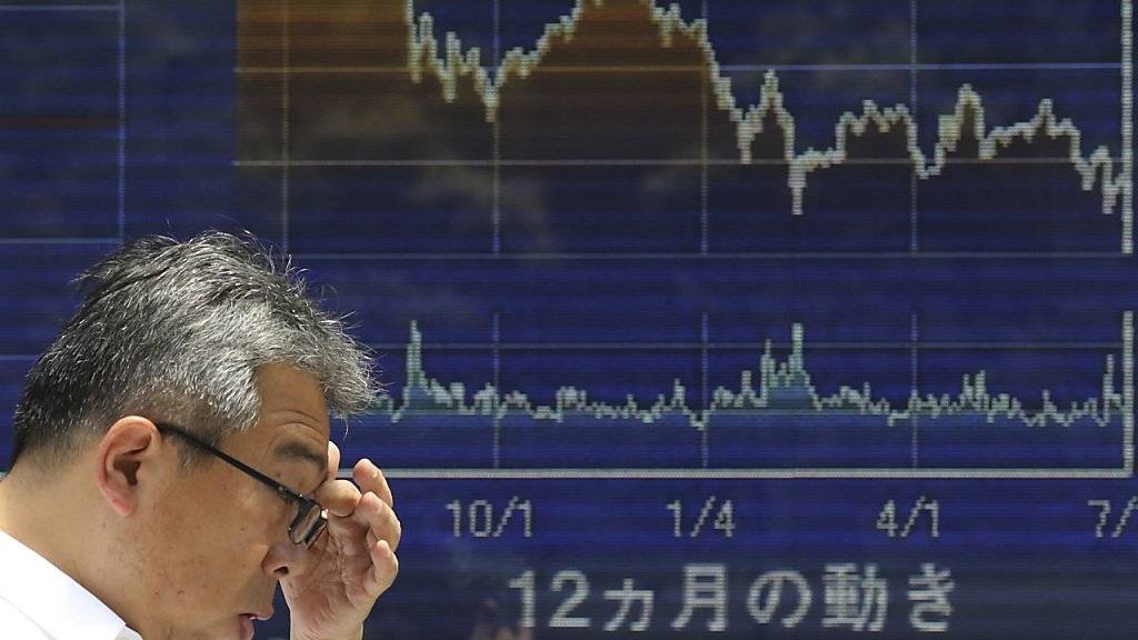 Die Börse in Tokio hat am Montag keinen guten Start erwischt. (Symbolbild)