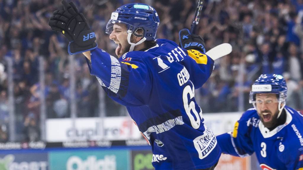 Entscheidendes Tor im sechsten Finalspiel für Fribourg: Jeremi Gerber