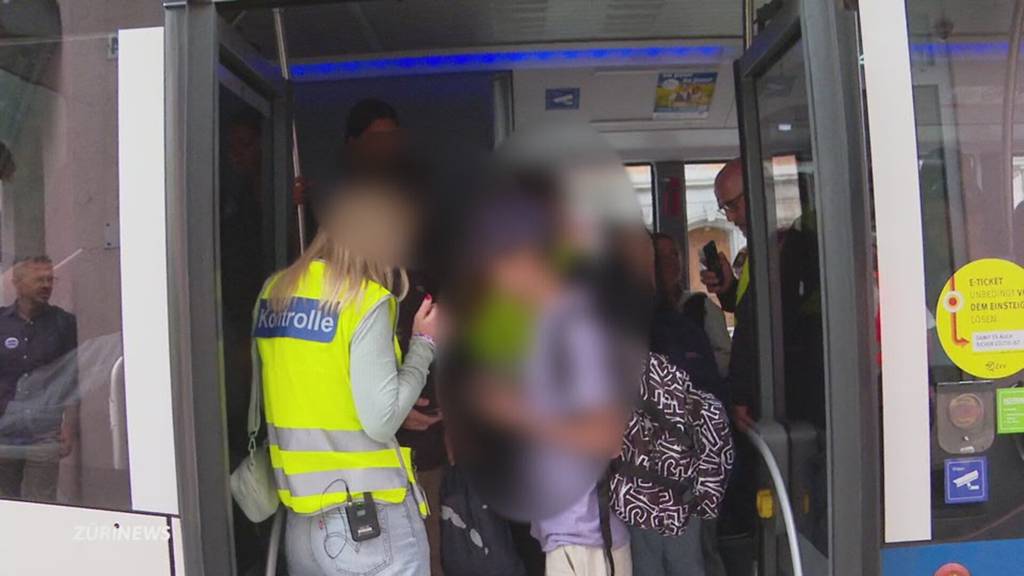 Grossangelegte ZVV-Billettkontrolle