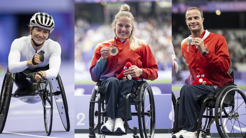 Debrunner, Hug & Schär: Trio räumte bei den Paralympics ab