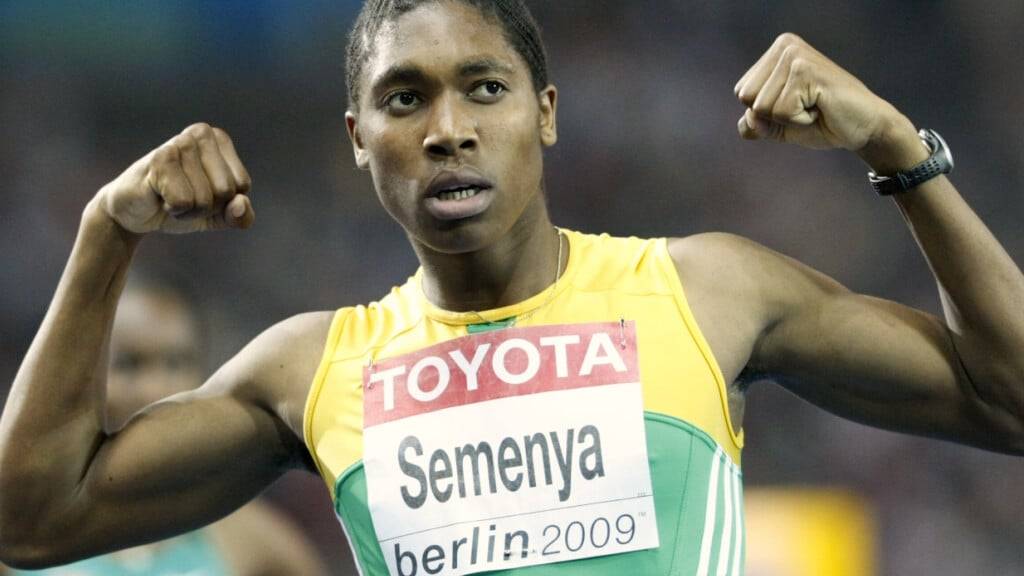 Die Leichtathletin Caster Semenya weist einen natürlichen Überschuss an männlichen Sexualhormonen auf. (Archivbild)