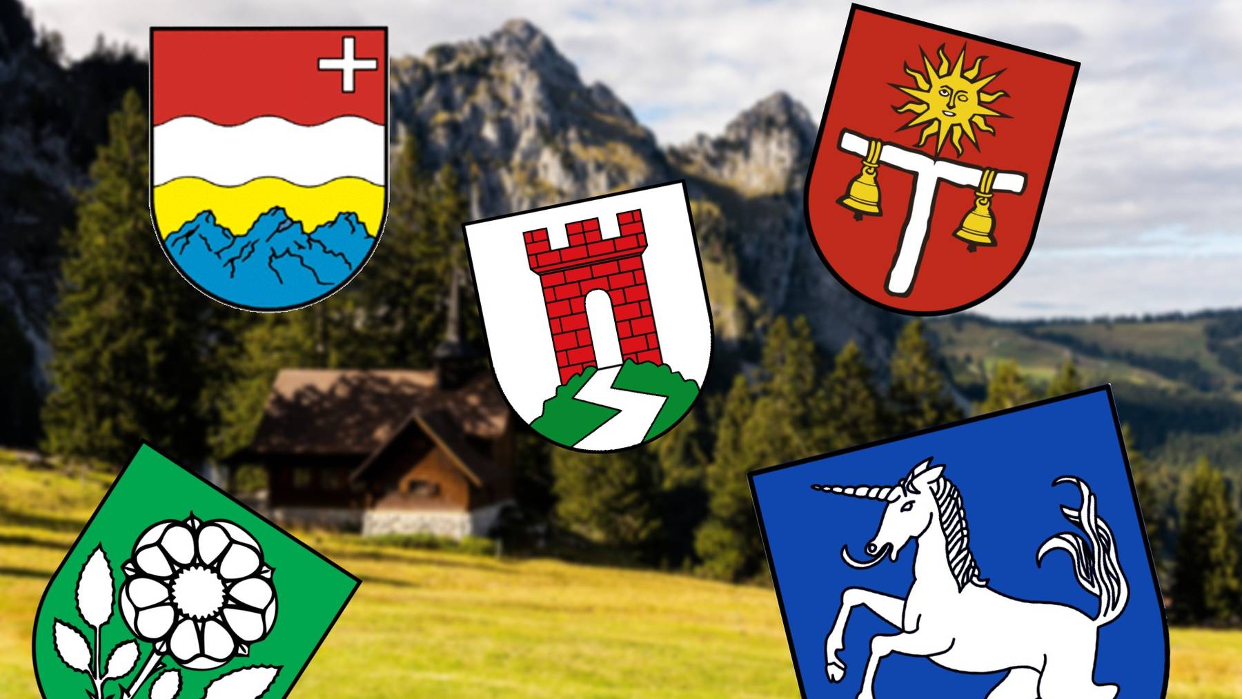 Wie gut kennst du die Wappen der Zentralschweiz?