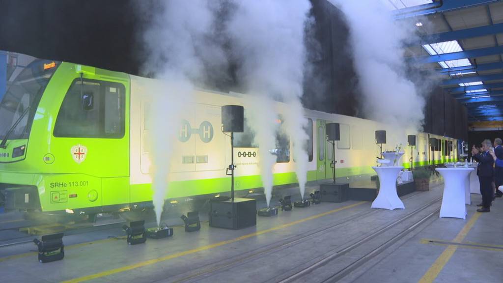 Weltneuheit: Thurgauer Zugbauer Stadler präsentiert ersten Schmalspur-Wasserstoffzug