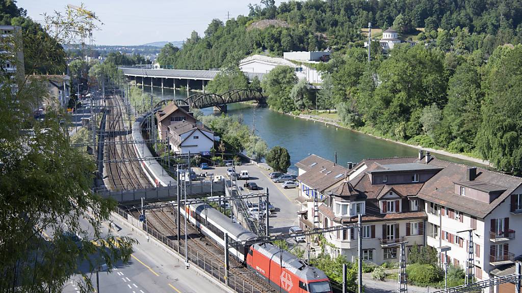 Das Fluhmühlequartier in Luzern, wo die Autobahn mit einer Brücke erschlossen werden soll. (Archivaufnahme)