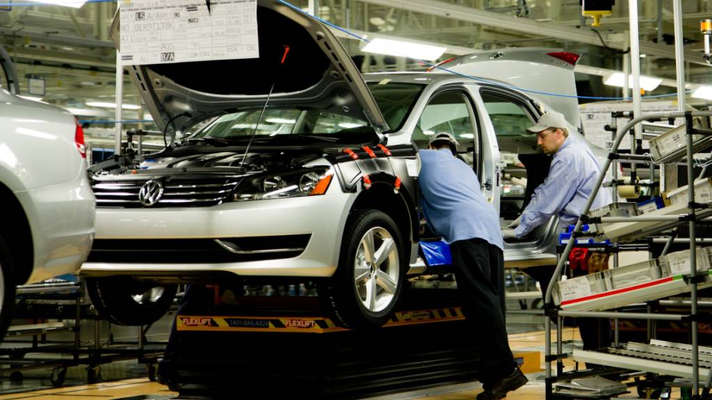 Bei Volkswagen gingen im November mehr Fahrzeuge vom Stapel. Gut war die Nachfrage sowohl in den USA und China als auch in Europa.(Archivbild)