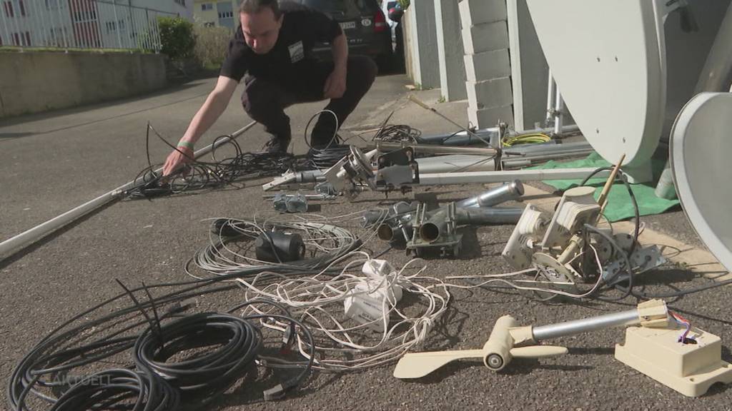 Gerichtsentscheid: Aargauer Hobbyfunker wurde die Antenne von Dach geholt