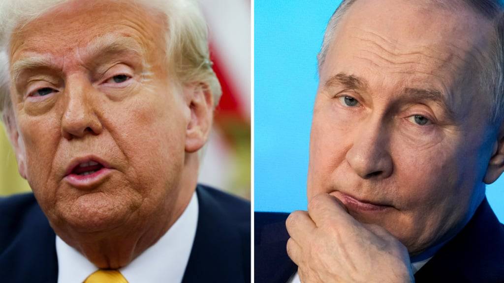 ARCHIV - Donald Trump und Wladimir Putin. Foto: Pavel Bednyakov/AP/Pool via AP/dpa/Archiv