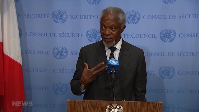 Ehemaliger UNO-Generalsekretär Kofi Annan ist tot