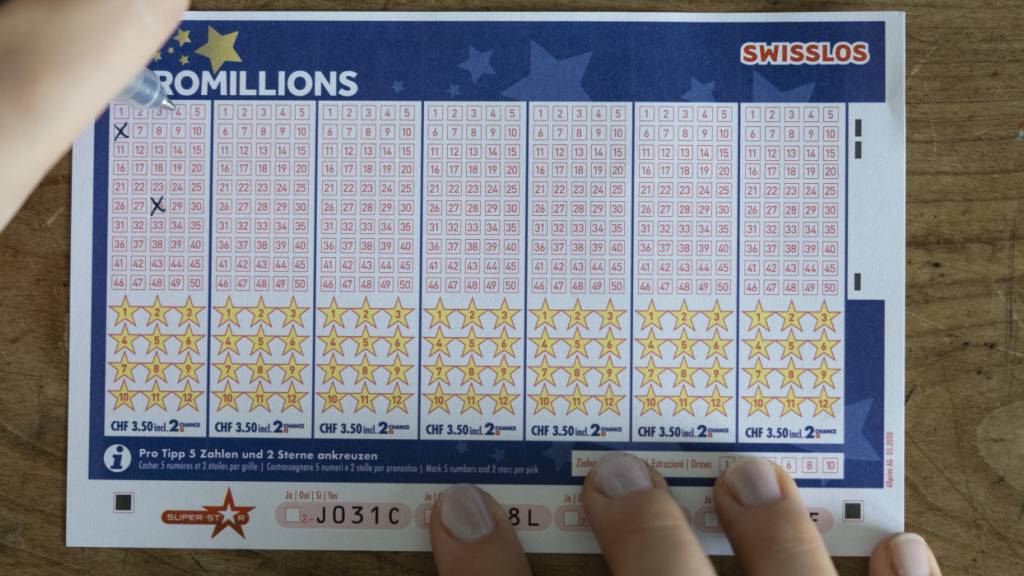 Eine Mitspielerin oder ein Mitspieler hatte beim Ausfüllen des Euro-Millions-Spielscheins Glück. (Archivbild)