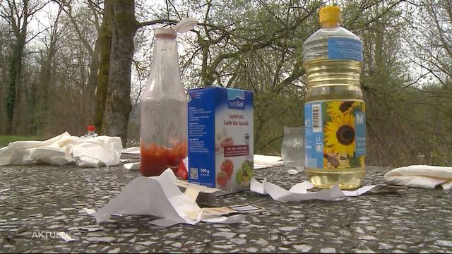 Müllsünder nehmen die Freude am warmen Wetter