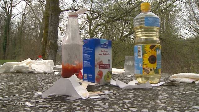 Müllsünder nehmen die Freude am warmen Wetter
