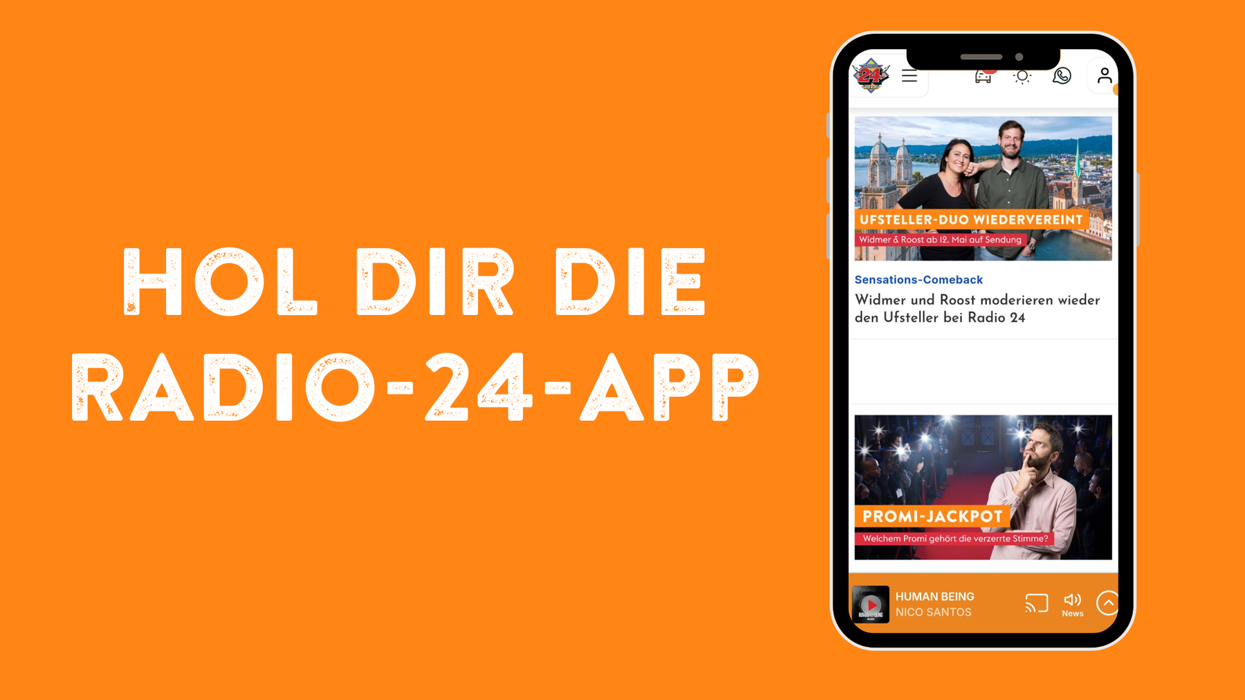 Radio 24 App Visual 2025