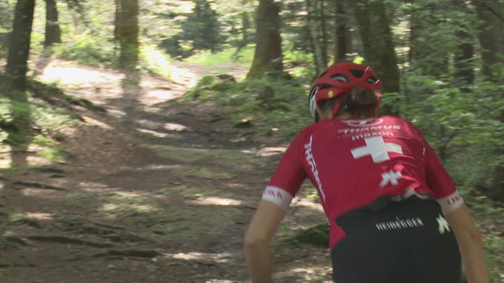 Bikerin Alessandra Keller vor Olympia